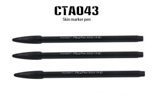 Buy cheap Permanent Makeup Eyebrow Eyeliner Tattoo Marker Pen Black Color Skin Marker Pen product