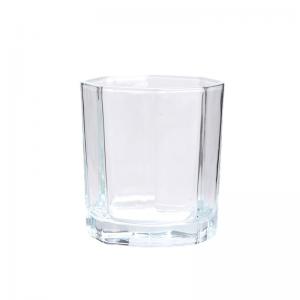China Crystal Clear Glass Drinking Cups 7OZ For Drinking Scotch Vodka on sale