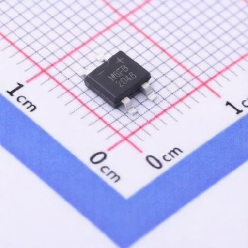 Surface mount bridge rectifier Jingdao Microelectronics MB6FB with 600V reverse