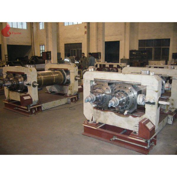 Emergency brake High Security Electric Open Mill For Rubber Two Roll 560 x 1530mm