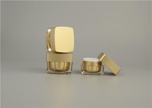 China Make Up Cream Jars Container Cosmetic Cream Jars Empty Cosmetic Sample Acrylic Jar on sale