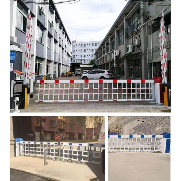 AC 220V 250W Motor Power 1050mm Boom Center Height 5M MTBF Automatic Barrier Gate