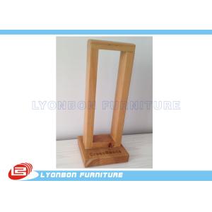 Buy cheap Paint Finished MDF Countertop Display Advertising ISO With LOGO Insert product