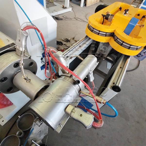 Plastic HDPE PE PVC PP Double Single Wall Corrugated Dwc Pipe Tube Hose Extrusion Production Making Manufacturing Machine