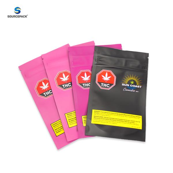 3.5g Capacity Customized CBD Packaging Customize Design Childproof Protection