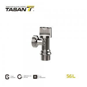 Buy cheap TASAN Manual Angle Valve Copper Angle Valve NBR Seat Long Service Life product