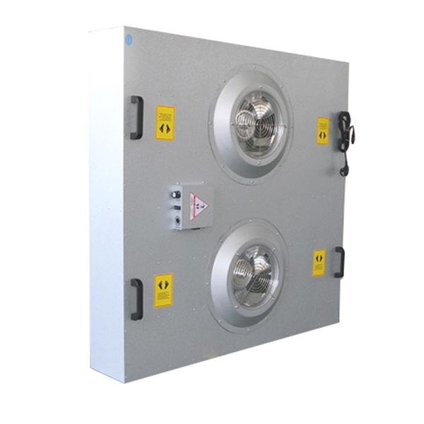 Double Fan Filter Unit FFU 4 × 4 Size Air Purification Unit for Pharmaceutical Industry