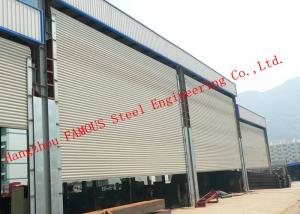 Buy cheap Frequency Controlled Vertical Lifting Fabric Industrial Doors For Large Openings product