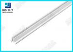 Aluminium Alloy Tube Glass Card Slot For 5mm Glass Pane And Acrylic Board PP In