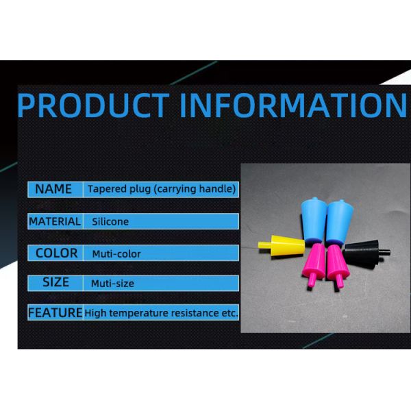 Industrial Silicone Seal Plug Kit for Sealing and Painting Protection in High Temperatures