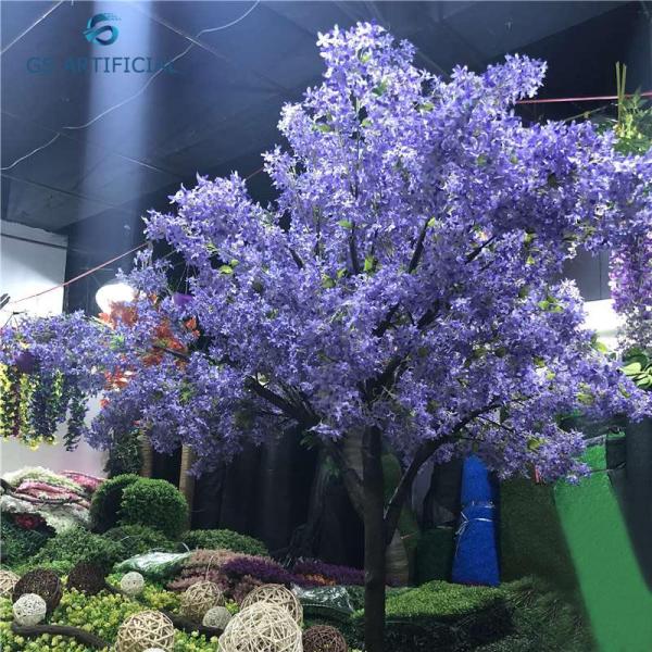 Durable Artificial Decorative Trees , Jacaranda Mimosifolia Tree Plant