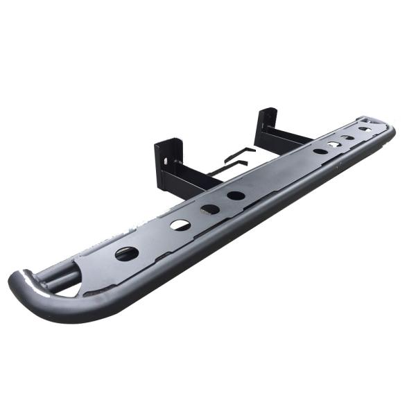 Black Front Bumper for Toyota Hilux 2018-2019 for Off-Road Adventures