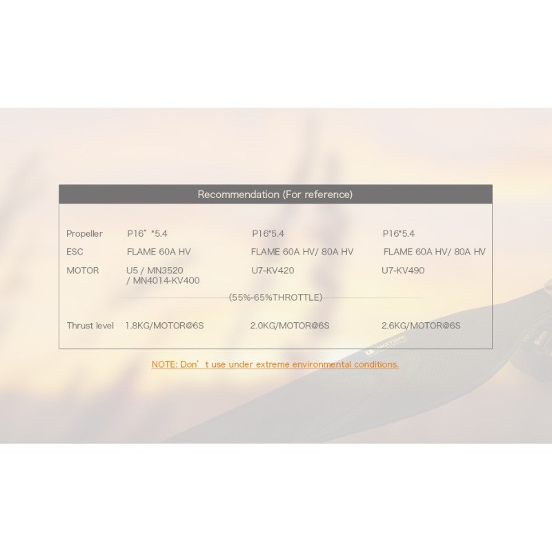T-MOTOR P16*5.4 Prop-2PCS/PAIR