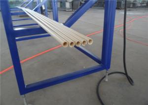PVC UPVC CPVC Twin Pipe Extrusion Line / Electrical Conduit Pipe Making Machine