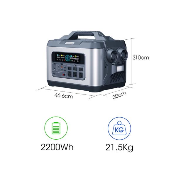 Practical USB Portable Power Stations Pack Multiscene 5V 2.1A