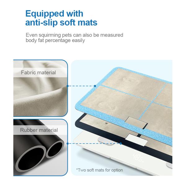 Smart Pet Fat Scale Digital Pet Weighing Scale Maximum Weight Recommendation 30kg Health Scale for Cats and Dogs