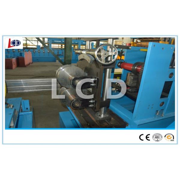 Seam Lock Pipe Cold Roll Forming Machine 350H Steel Frame Hydraulic Cutting