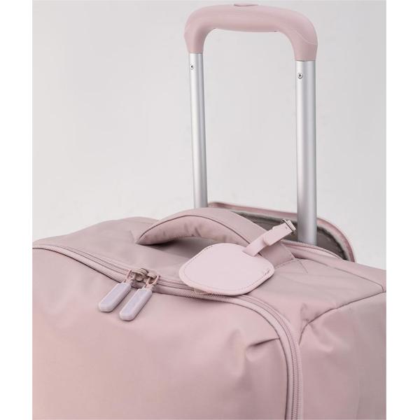 Super Lightweight 2 Piece Soft Side Luggage Set Spinner Wheel Soft Shell Suitcase