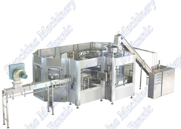 Quality ABB Motor Drives Carbonated Soda Water Filling Machine 50 Filling Heads for sale