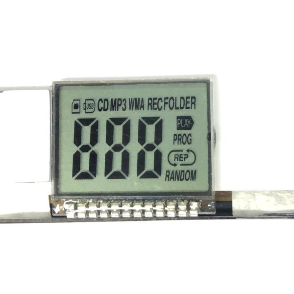 FPC Connector Lcd Display Module , TN Positive Lcd Display Small Size