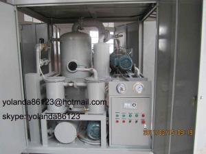China Transformer Oil Purifier/Transformer Oil Purification Equipment/ Transformer Oil Filtration Unit on sale