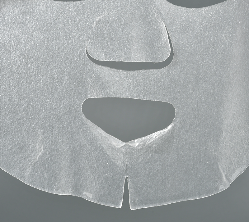 Stripe Lyocell Nonwoven Breathable Light and Thin Facial Maskcloth Soft Moisturizing Skin Care Mask Sheet Home Use