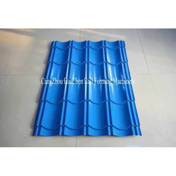 Double Press Glazed Step Tile Roll Forming Machine With 16 Forming Station