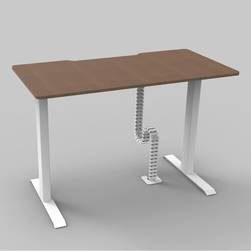 Adjustable Lift Desk Accessories 1320mm Cable Management Spine Snake