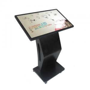 China 55 Floor Standing All In One Touch Screen Kiosk Computer Android Windows System on sale