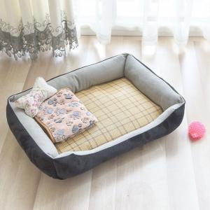 China PP Cotton Universal Cat Nest Dog Cot Golden Hair Teddy Small Medium Large on sale