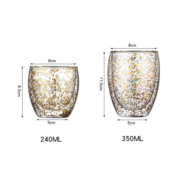 Personalized 240ml 350ml Empty Starry Sky Cup Round Shape With Customized Logo