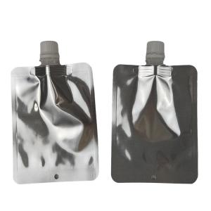 China Custom Reusable Stand Up Plastic Spout Pouch for Liquid Juice Digital Print Stand Up Aluminum Foil Spout Pouch on sale