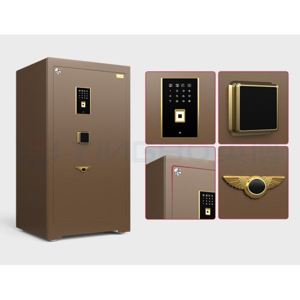 Digital Electronic Lock Commercial Safe Box Solid Steel 10mm Door Panel YB/ZY-100