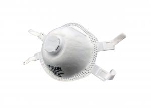 China Single Using Disposable Dust Mask Conical Shape With Easy Breathing Valve on sale