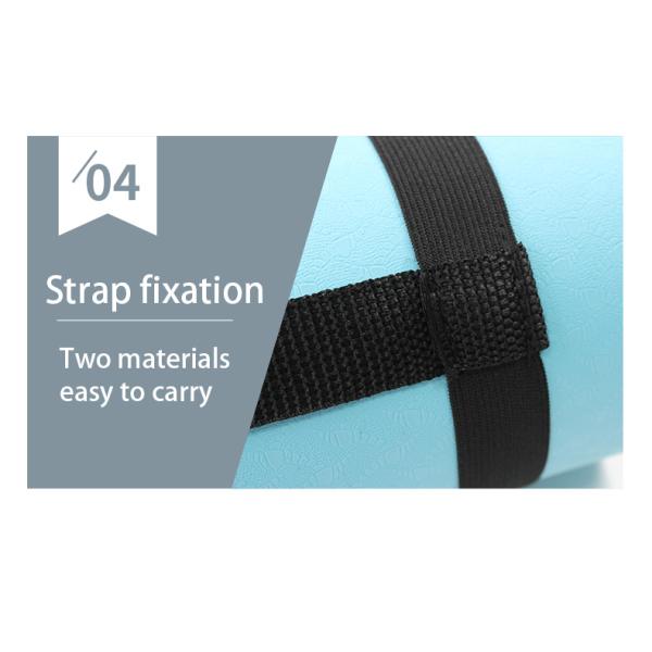 Workout 10MM 1.83M 6MM Extra Thick Padded Anti Skid Exercise Mat Multi Function