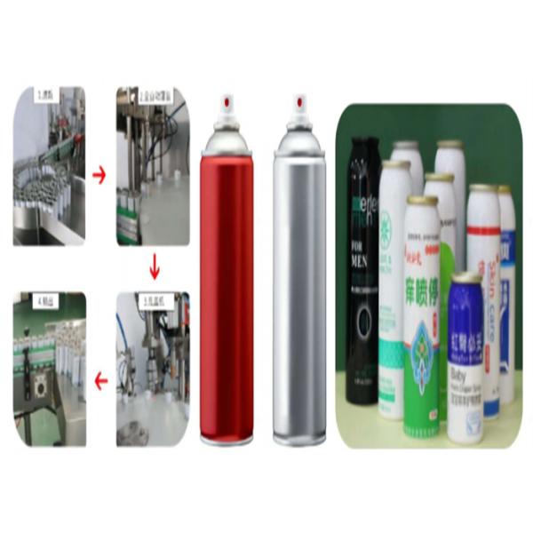 MY-GZJ-QWJ Aerosol Filling Production Line For Gas Filling machine 20-30 Bottles/minute ± 1%