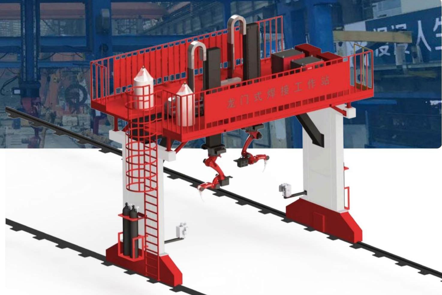 With Track The Weld Seam Function CNC Gantry-Type Welding Robot Supports Multi-Axis Linkage