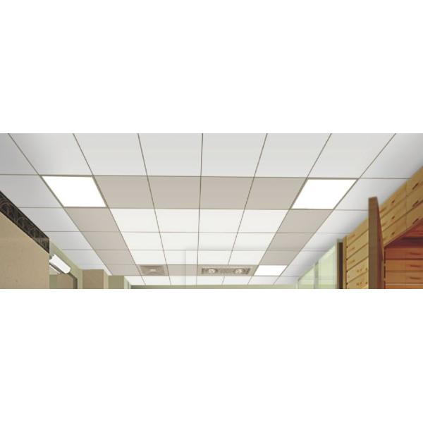 Right Edge Open Frame 0.8mm 0.9mm Aluminium Ceiling Board 600x1200mm