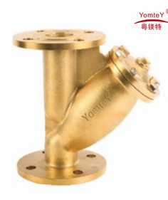 Buy cheap yomtey brass flanged strainer product