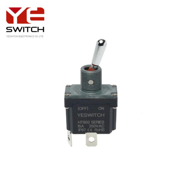 15A 125/250VAC High Current Industrial Toggle Switch For Industrial Application