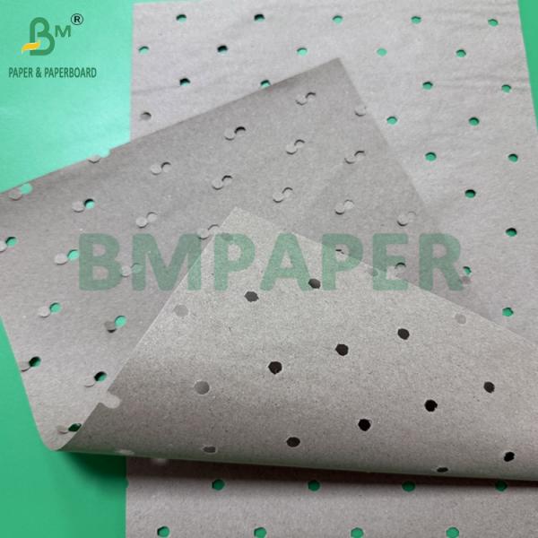70gsm 80gsm Recycled Perforated Brown Kraft Paper Rolls 20 - 100inch Roll Wide