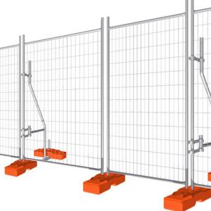 Removable Folding Plastic Temporary Mesh Security Fencing Retractable