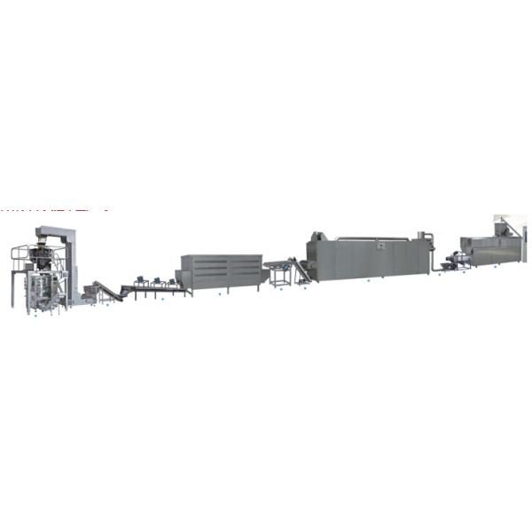 Puffed Artificial Rice Making Machine Double Screw Extruder Steady Performance