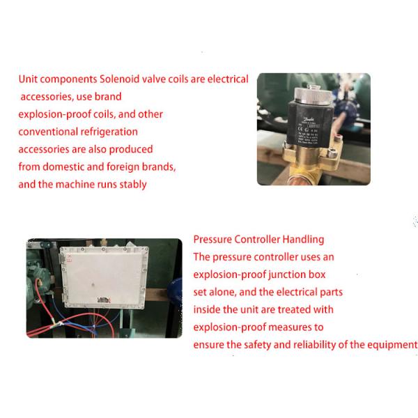 50HP Explosion-Proof Condensing Unit with Piston Compressor 380V
