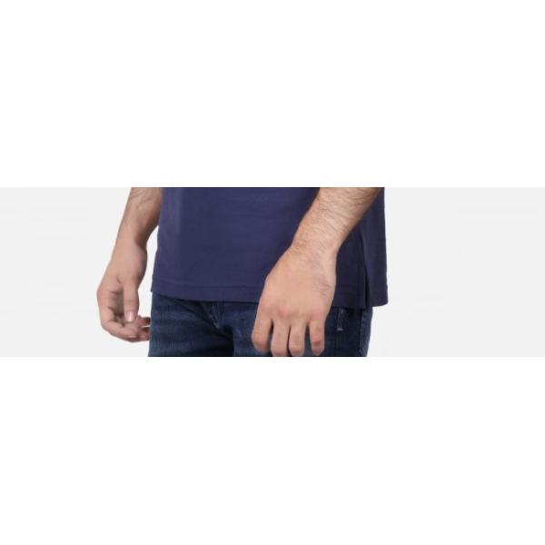 Classic Collar Men's Cotton Polo Shirts / Boys Short Sleeve Summer Clothing