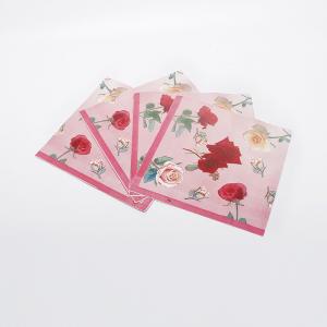 Buy cheap 3 Ply Cocktail Printing Paper Napkin Recycled Airlaid Decorative 250 * 250mm product