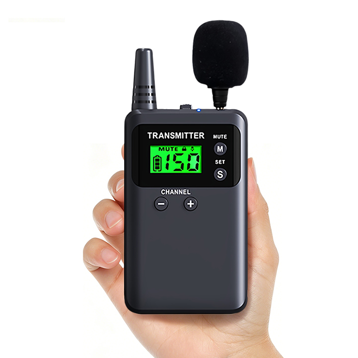 Microphones for Wireless Tour Guide Transmitters