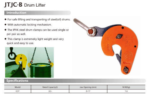 Securely Grip and Lift Containers with Mechanical Lifting Devices for Jerricans