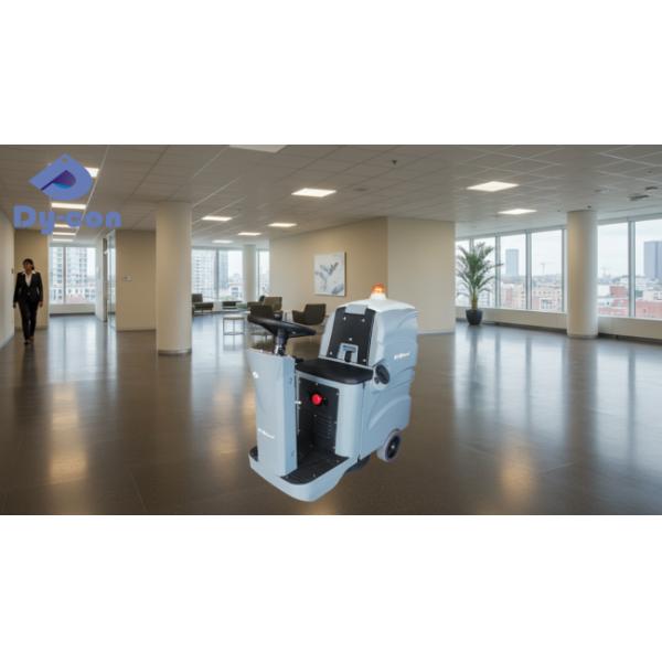 Compact & Efficient Floor Scrubber For Your Office Building