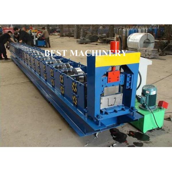 Rain Gutter Roll Forming Machine Construction Material Roofing 450mm - 550mm Inner Diameter